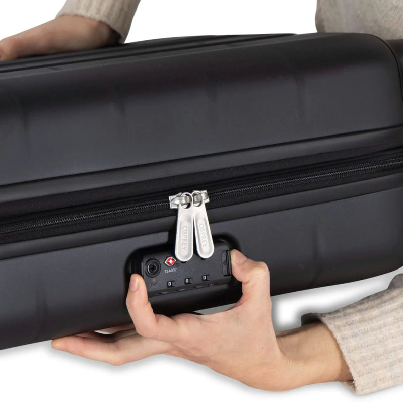 Osprey Ozone 44 - 55 cm 4-Wheel Expandable Carry-on Luggage - Black