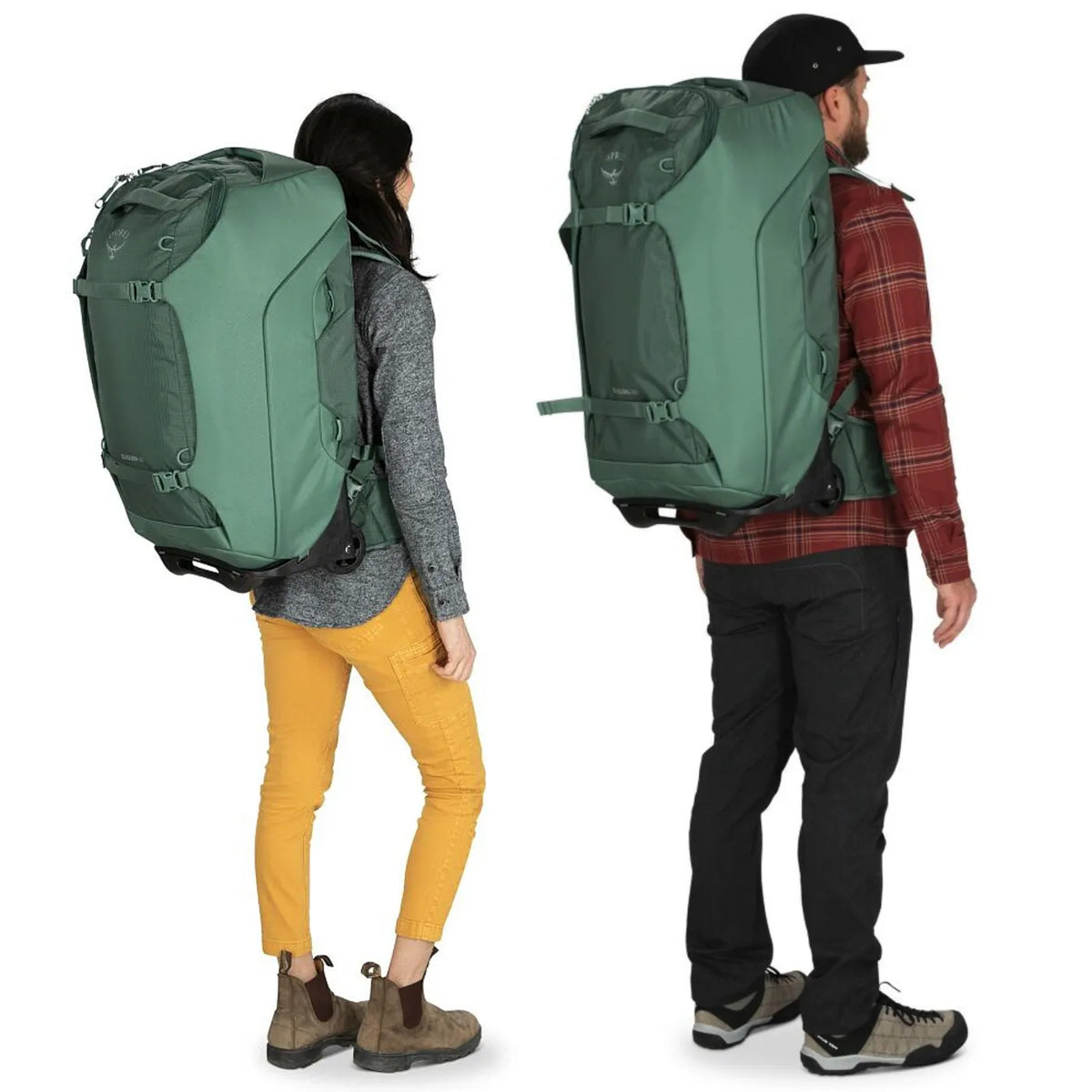 Osprey Sojourn 60L Wheeled Travel Pack - Koseret Green