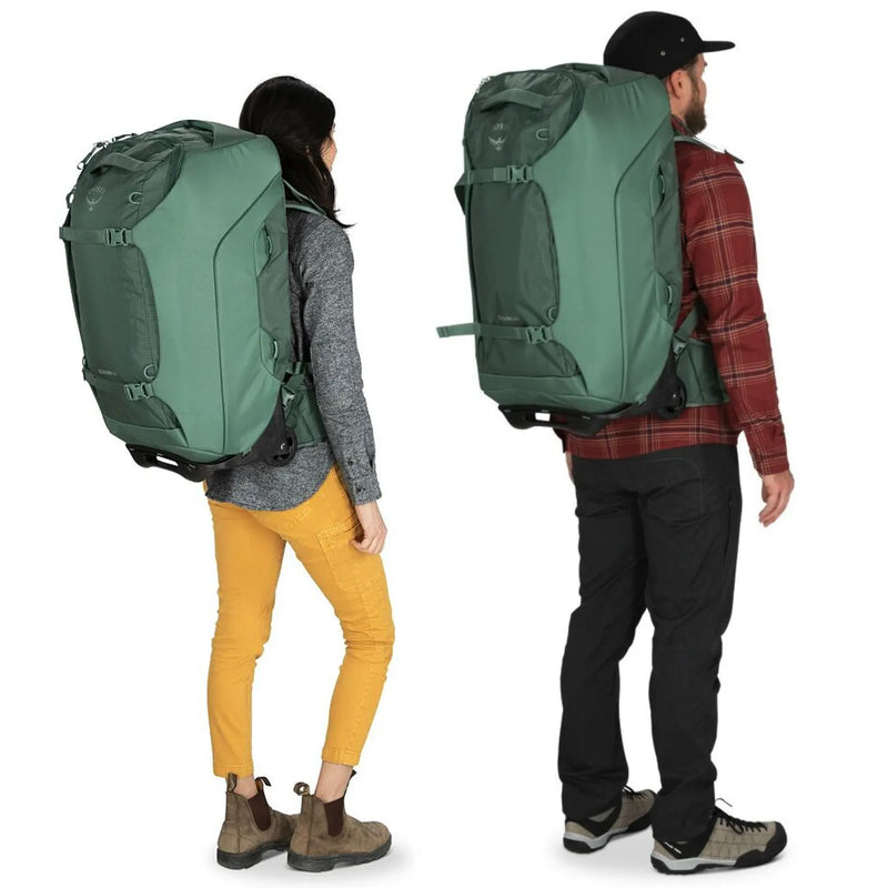 Osprey Sojourn 60L Wheeled Travel Pack - Koseret Green