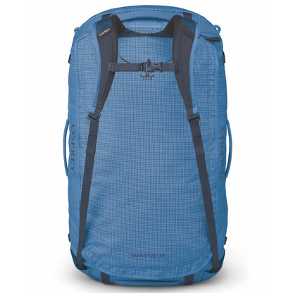 Osprey Transporter 120L Duffel Bag with Backpack Straps - Blue Flame