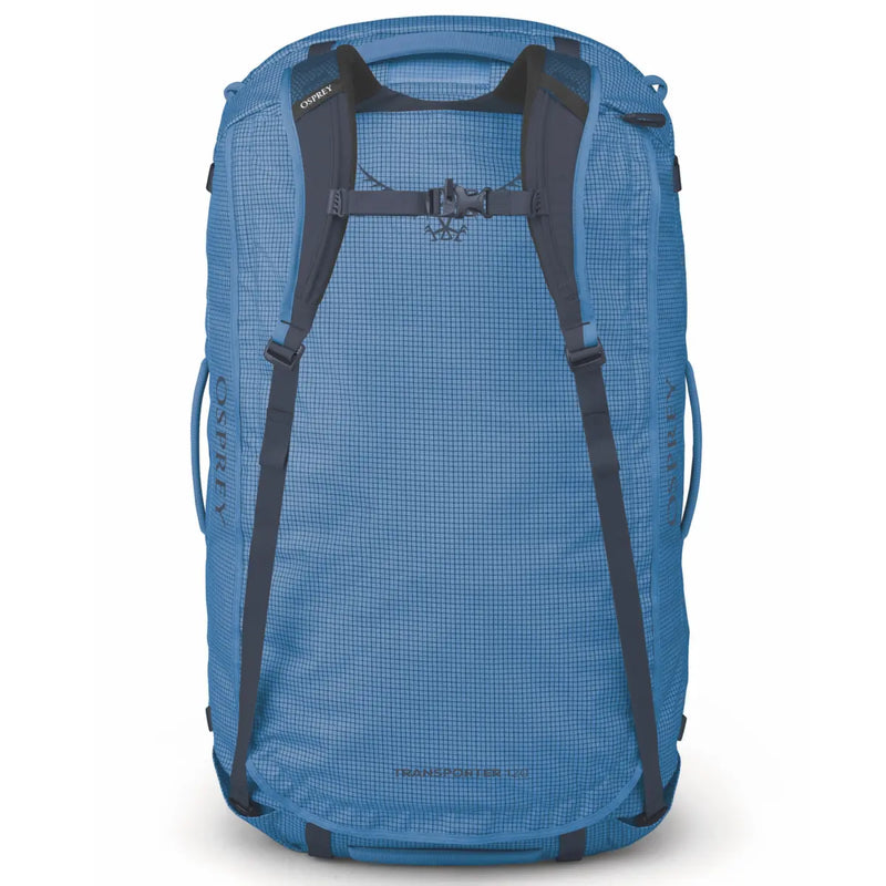 Osprey Transporter 120L Duffel Bag with Backpack Straps - Blue Flame
