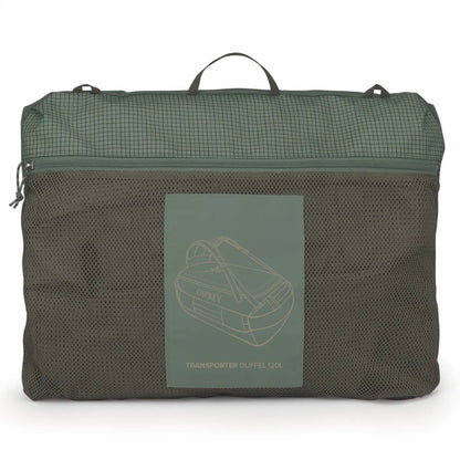 Osprey Transporter 120L Duffel Bag with Backpack Straps - Pine Leaf