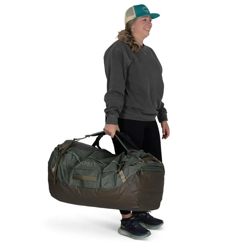 Osprey Transporter 120L Duffel Bag with Backpack Straps - Pine Leaf
