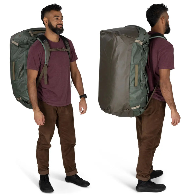 Osprey Transporter 120L Duffel Bag with Backpack Straps - Pine Leaf