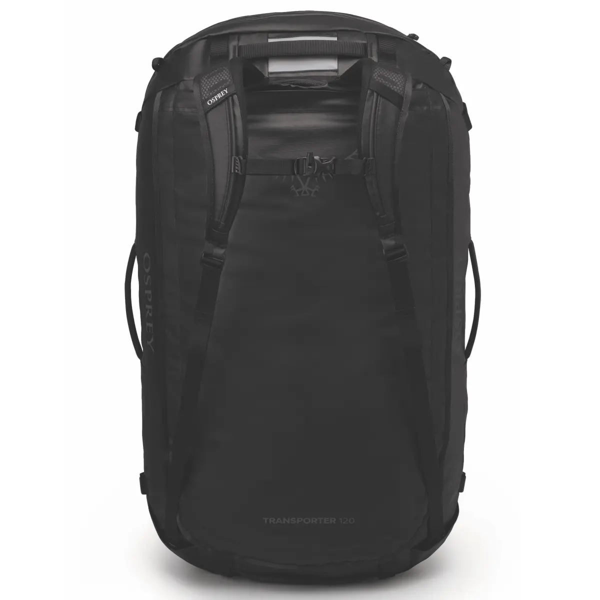 Osprey Transporter 120L Duffel Bag with Backpack Straps - Raven Black