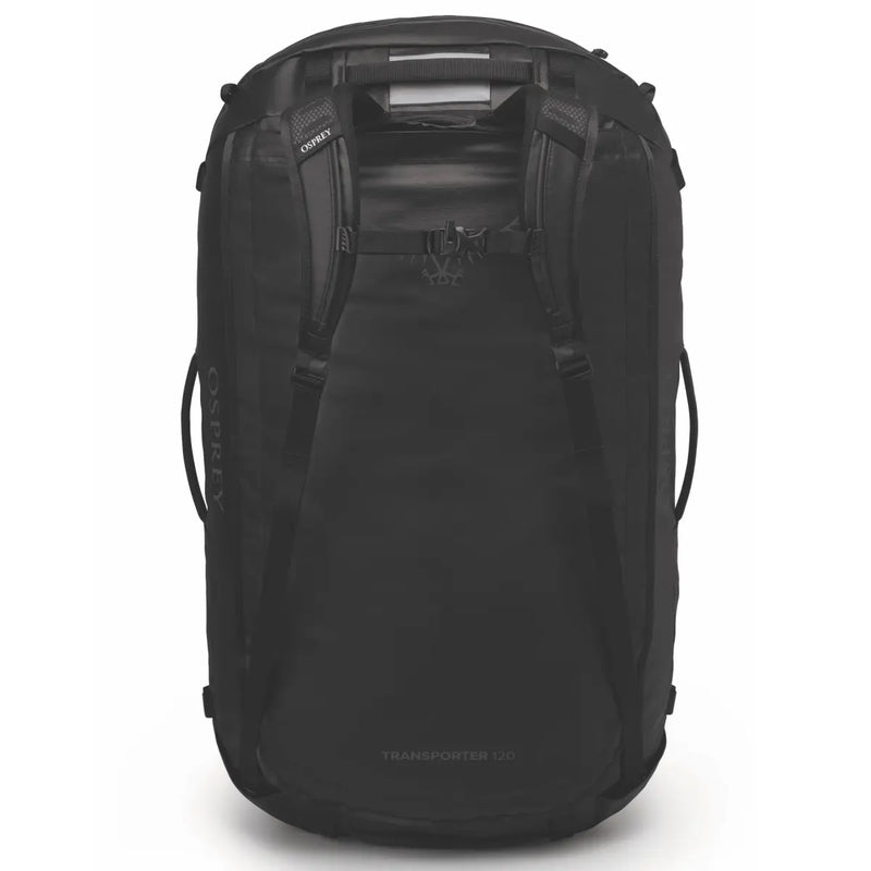 Osprey Transporter 120L Duffel Bag with Backpack Straps - Raven Black