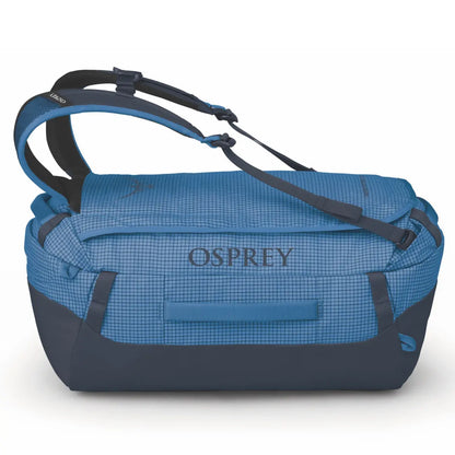 Osprey Transporter 30L Duffel Bag with Backpack Straps - Blue Flame