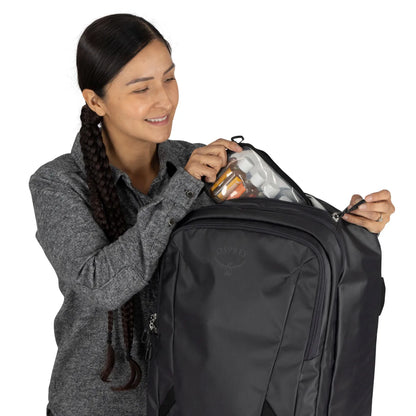 Osprey Transporter 38L Wheeled Carry-on Duffel Bag - Raven Black