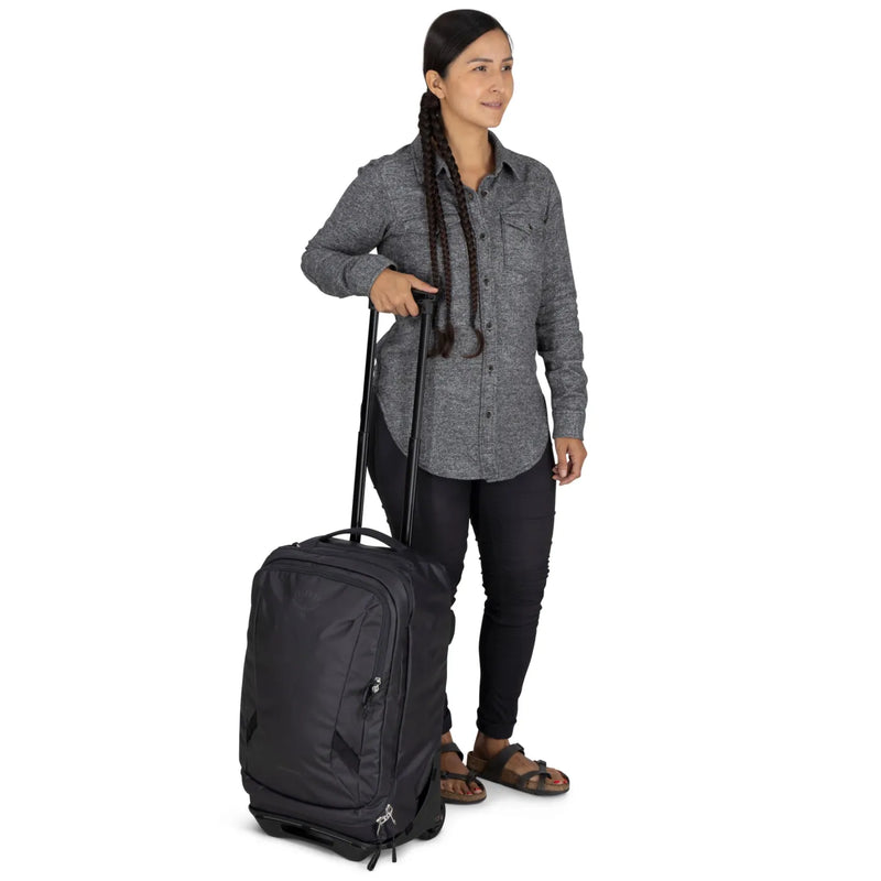 Osprey Transporter 38L Wheeled Carry-on Duffel Bag - Raven Black