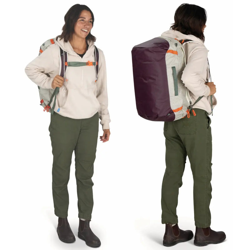 Osprey Transporter 40L Duffel Bag - Mystery White