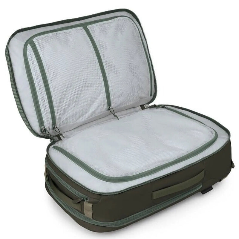 Osprey Transporter 44L Travel Pack - Pine Leaf / Earl Grey