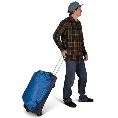 Osprey Transporter 60L wheeled Duffel Bag - Blue Flame