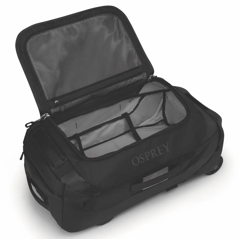 Osprey Transporter 60L wheeled Duffel Bag - Raven Black