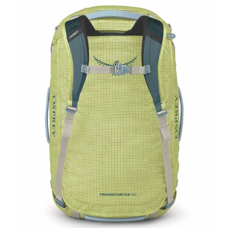 Osprey Transporter 65L Duffel Bag with Backpack Straps - Glow Dew