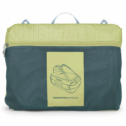 Osprey Transporter 65L Duffel Bag with Backpack Straps - Glow Dew
