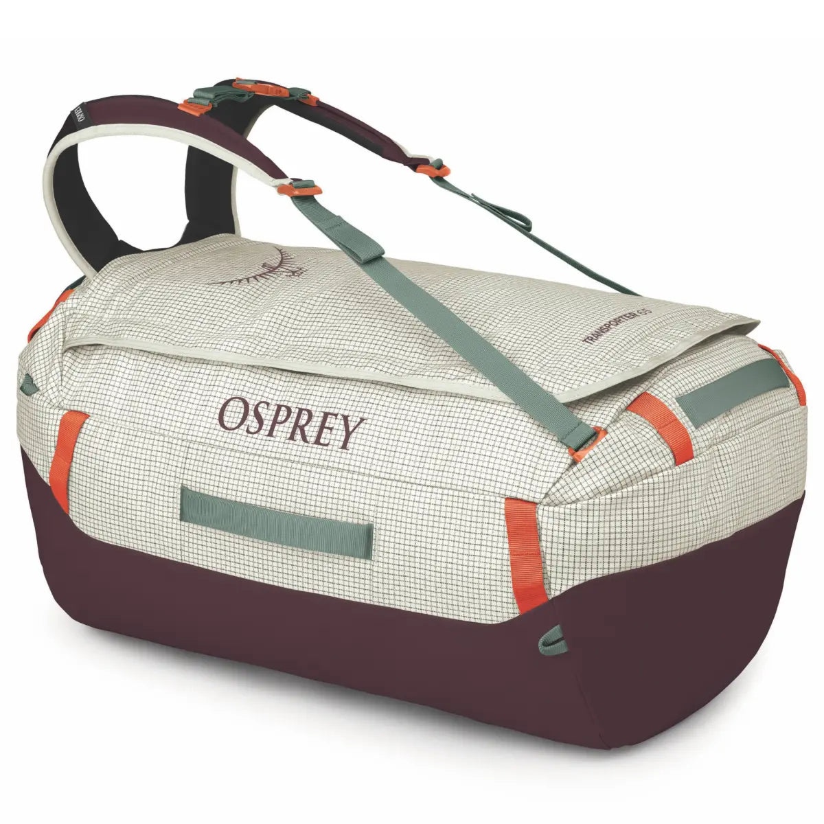 Osprey Transporter 65L Duffel Bag - Mystery White
