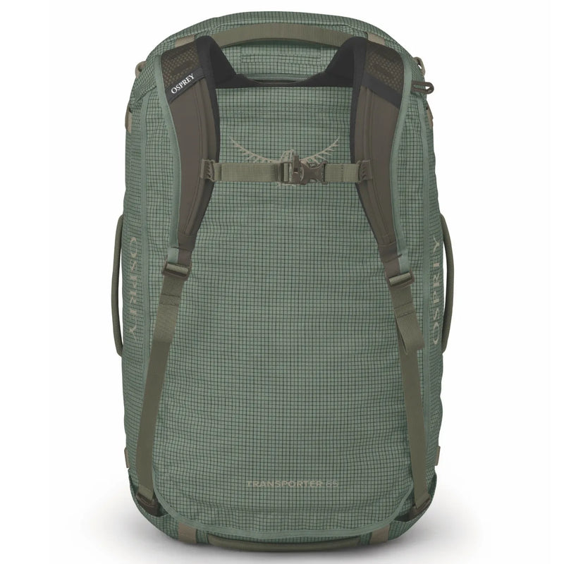 Osprey Transporter 65L Duffel Bag with Backpack Straps - Pine Leaf