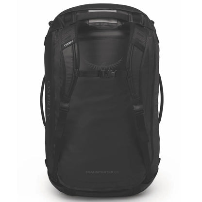 Osprey Transporter 65L Duffel Bag with Backpack Straps - Raven Black