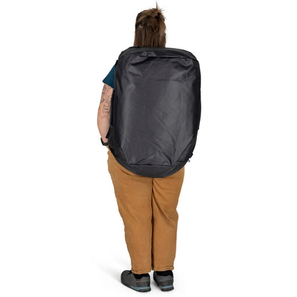 Osprey Transporter 65L Duffel Bag with Backpack Straps - Raven Black