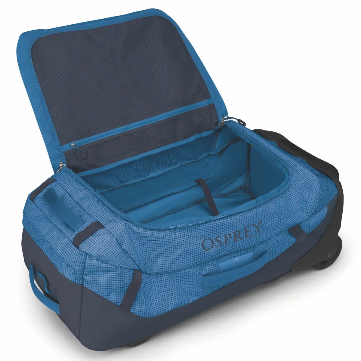 Osprey Transporter 90L wheeled Duffel Bag - Blue Flame