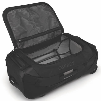 Osprey Transporter 90L wheeled Duffel Bag - Raven Black
