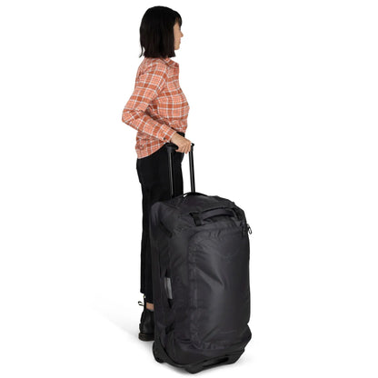 Osprey Transporter 90L wheeled Duffel Bag - Raven Black