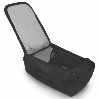 Osprey Transporter 95L Duffel Bag with Backpack Straps - Raven Black