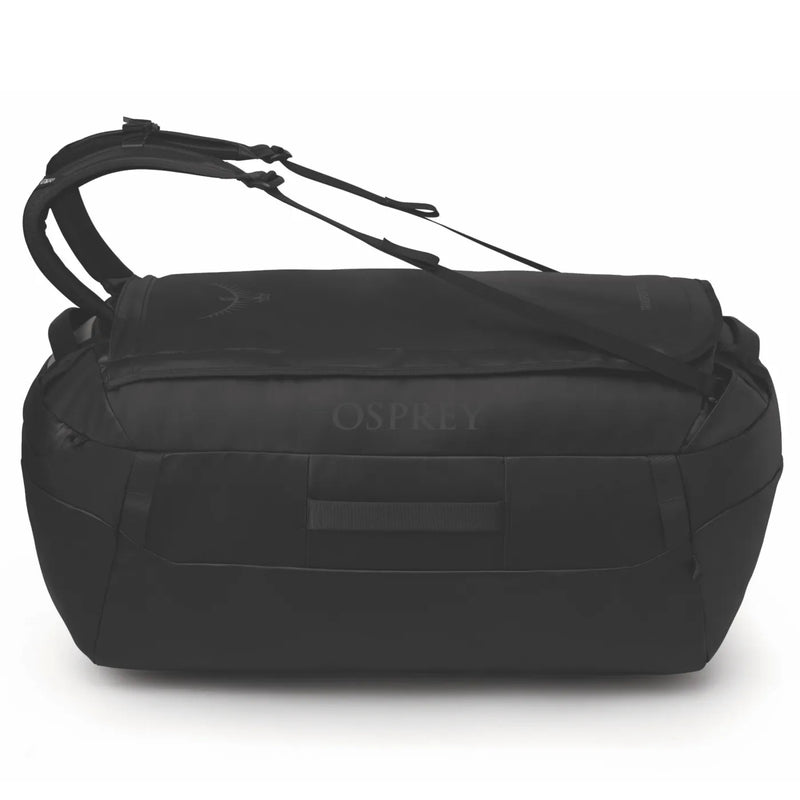 Osprey Transporter 95L Duffel Bag with Backpack Straps - Raven Black