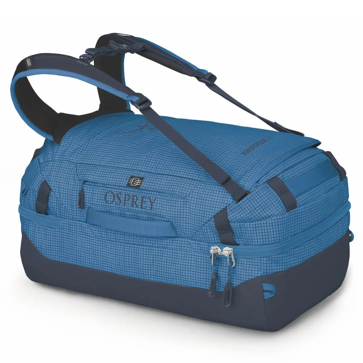 Osprey Transporter Squffel 44L Duffel Bag with Backpack Straps - Blue Flame