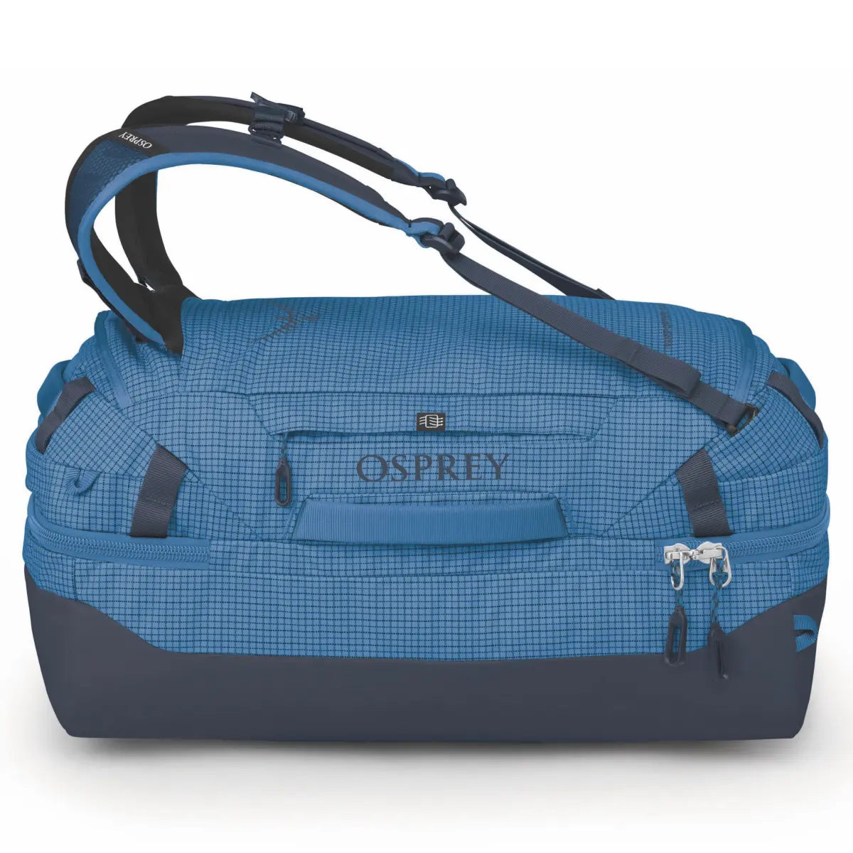 Osprey Transporter Squffel 44L Duffel Bag with Backpack Straps - Blue Flame