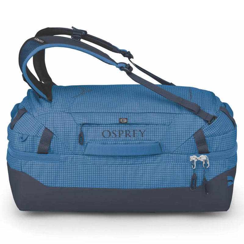 Osprey Transporter Squffel 44L Duffel Bag with Backpack Straps - Blue Flame