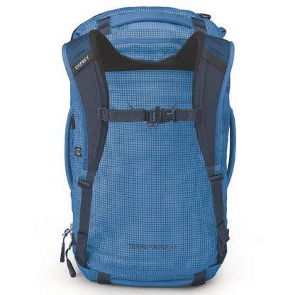 Osprey Transporter Squffel 44L Duffel Bag with Backpack Straps - Blue Flame