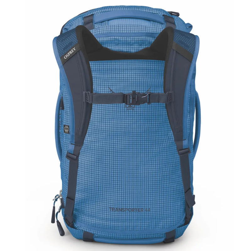 Osprey Transporter Squffel 44L Duffel Bag with Backpack Straps - Blue Flame