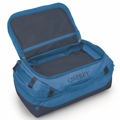Osprey Transporter Squffel 44L Duffel Bag with Backpack Straps - Blue Flame