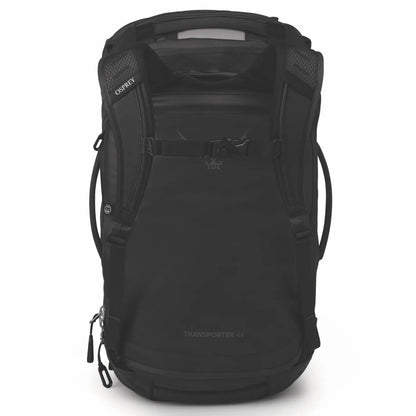 Osprey Transporter Squffel 44L Duffel Bag with Backpack Straps - Raven Black