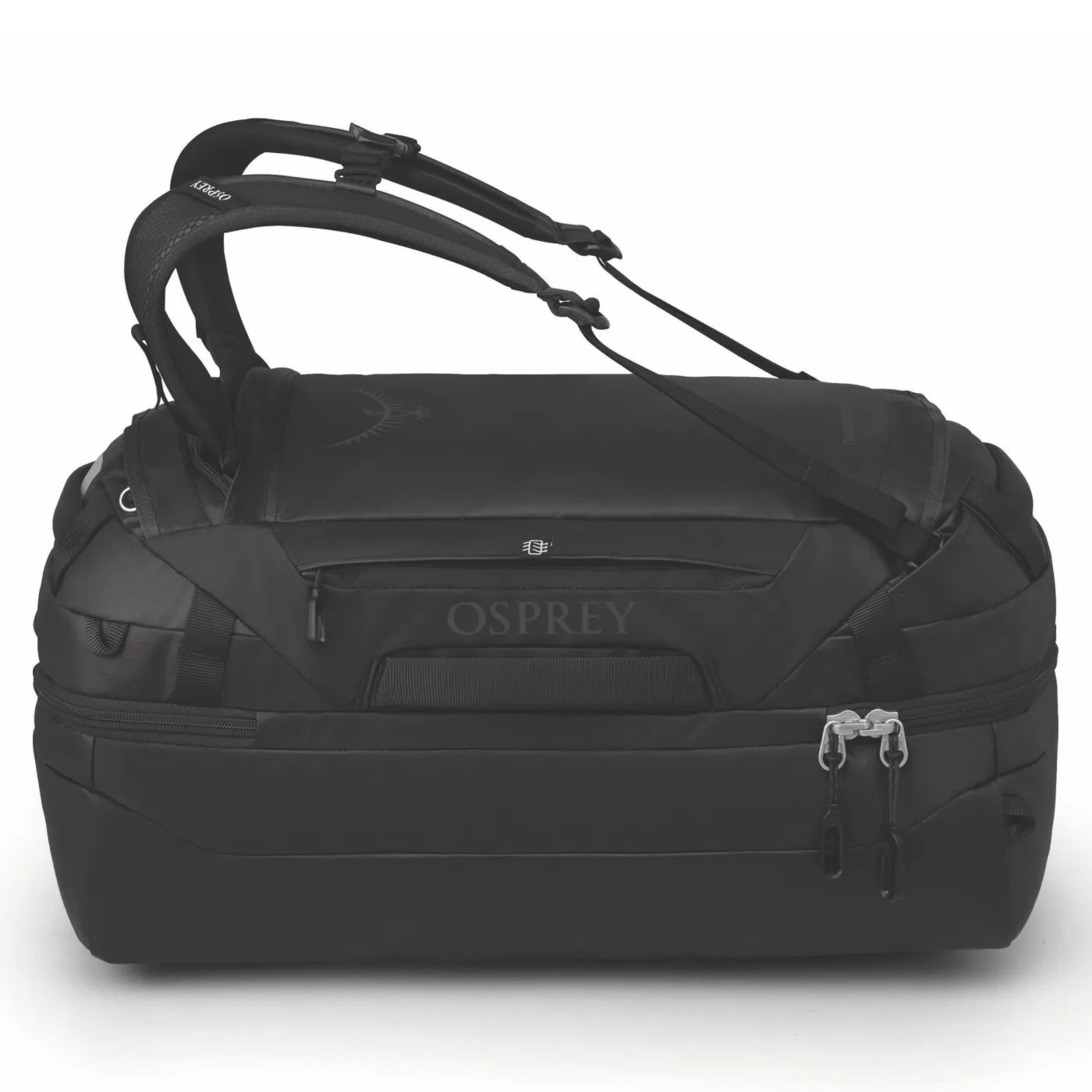 Osprey Transporter Squffel 44L Duffel Bag with Backpack Straps - Raven Black