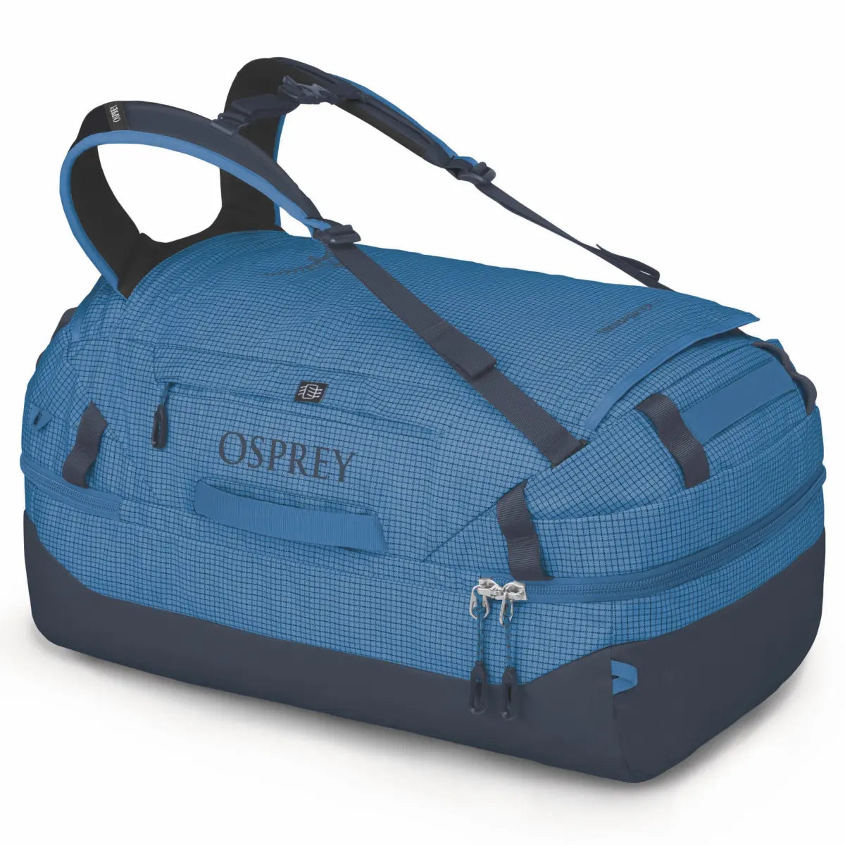 Osprey Transporter Squffel 70L Duffel Bag with Backpack Straps - Blue Flame