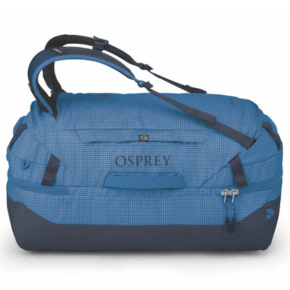 Osprey Transporter Squffel 70L Duffel Bag with Backpack Straps - Blue Flame