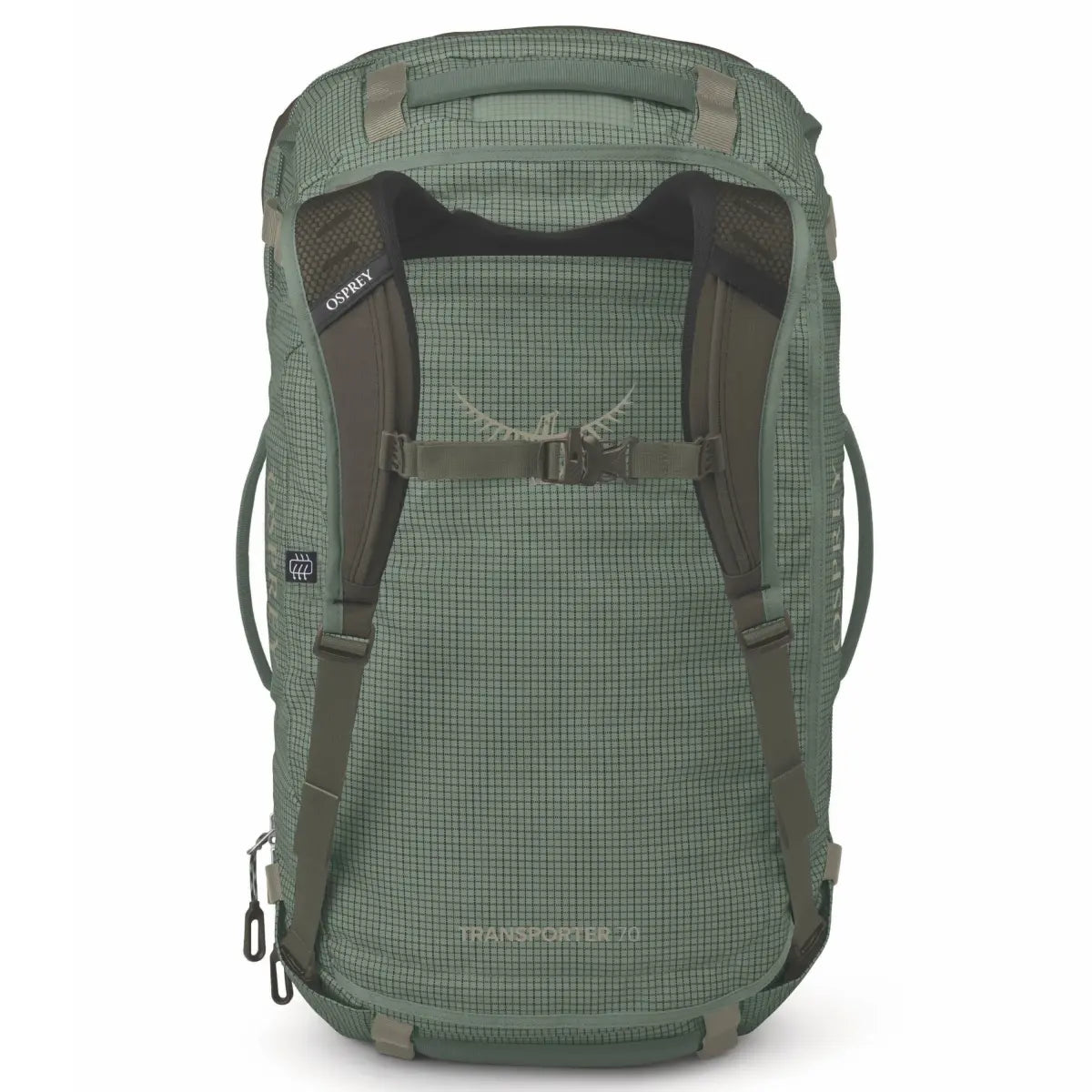 Osprey Transporter Squffel 70L Duffel Bag with Backpack Straps - Pine Leaf