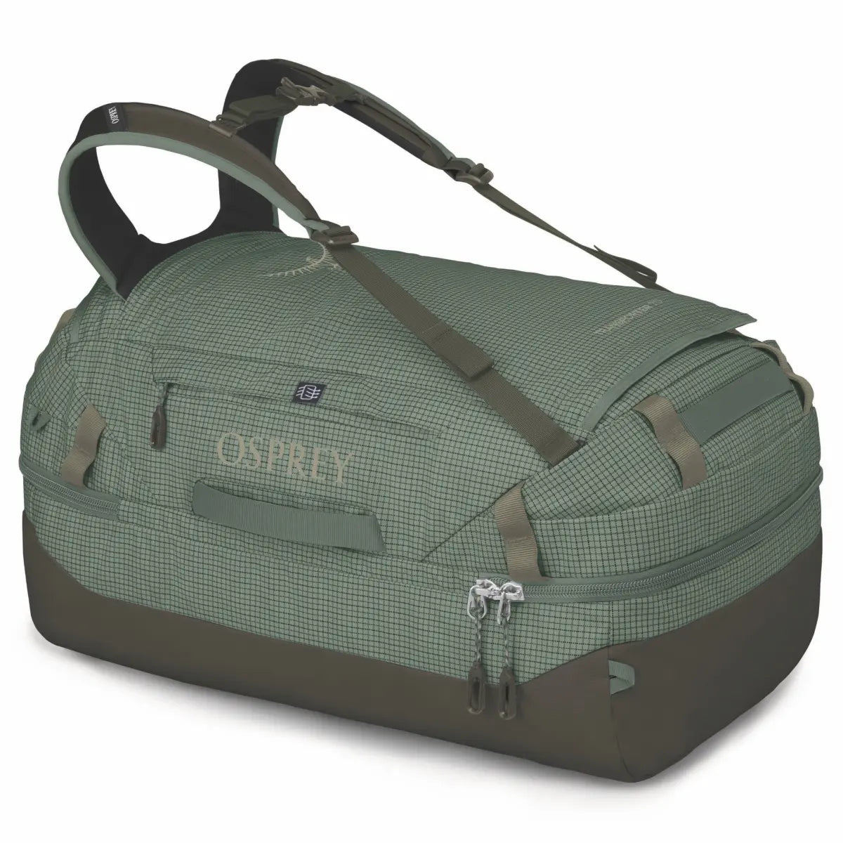 Osprey Transporter Squffel 70L Duffel Bag with Backpack Straps - Pine Leaf