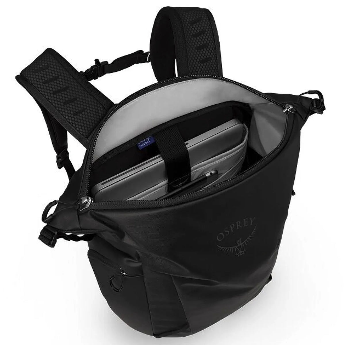 Osprey Transporter Zinch 16’’ Laptop Backpack - Raven Black