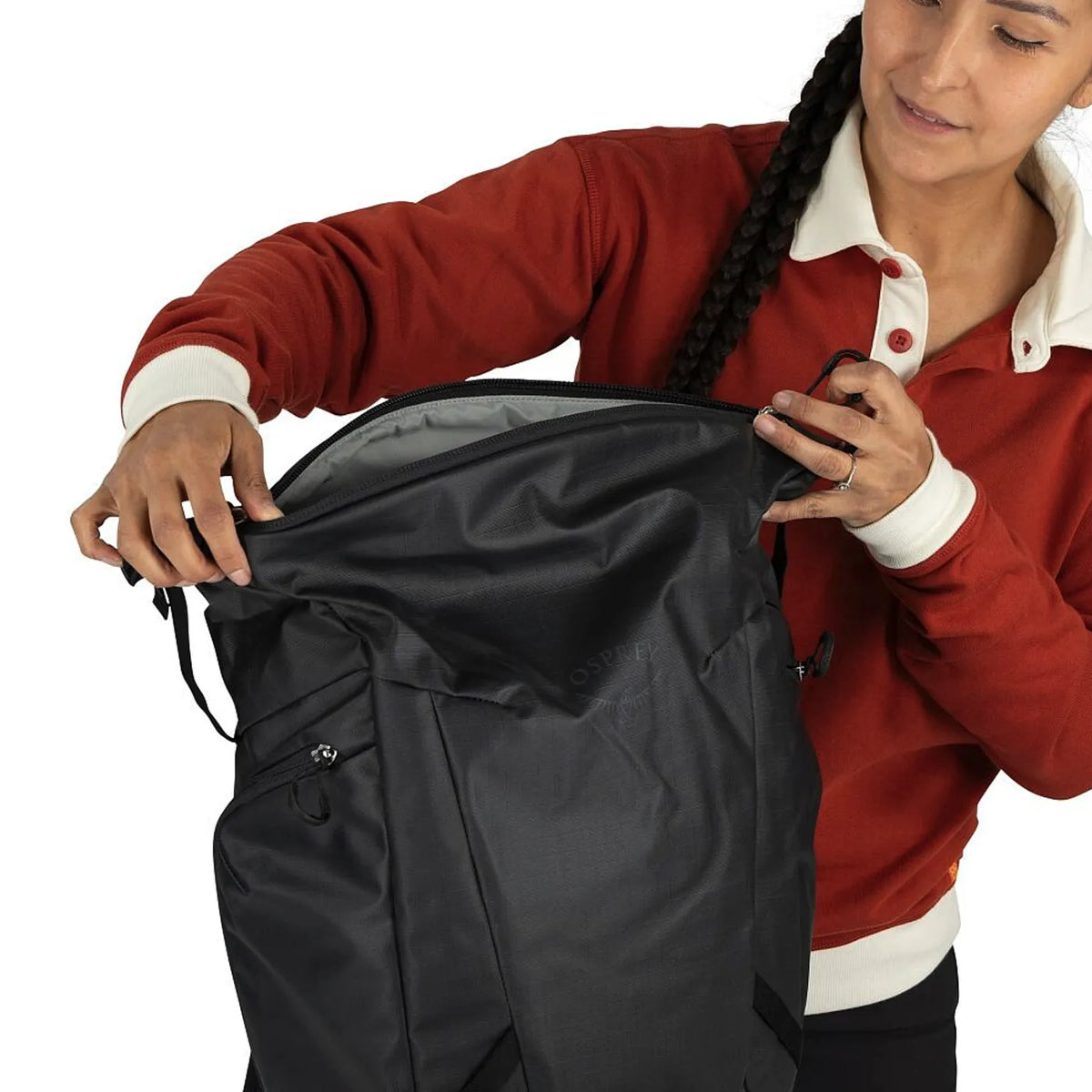 Osprey Transporter Zinch 16’’ Laptop Backpack - Raven Black