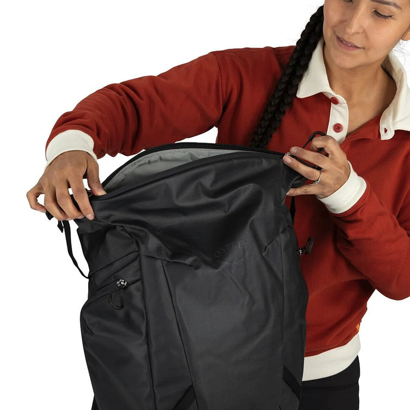 Osprey Transporter Zinch 16’’ Laptop Backpack - Raven Black