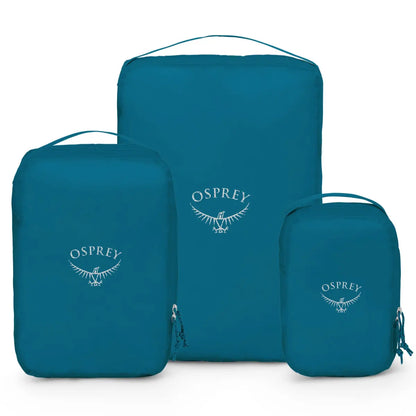 Osprey Ultralight Packing Cube 3 Piece Set - Waterfront Blue