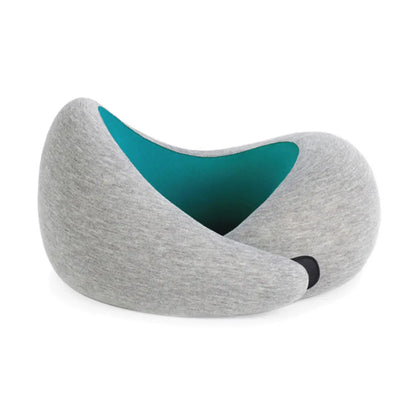 Ostrich Pillow Go - Memory Foam Travel Pillow - Blue Reef