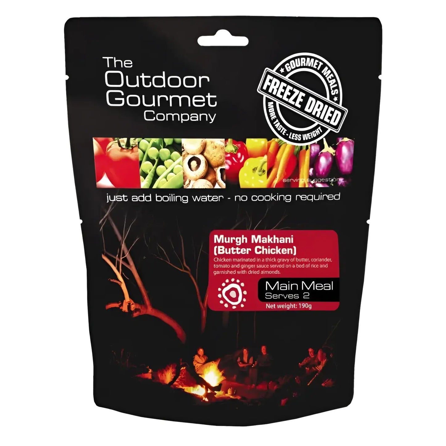 Murgh Makhani (Butter Chicken) Freeze Dried Gourmet Meals