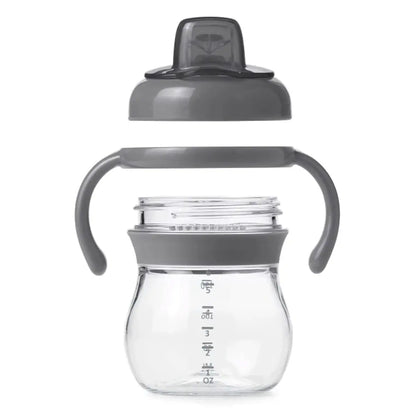 Cap and handles are removable for easy, thorough cleaning