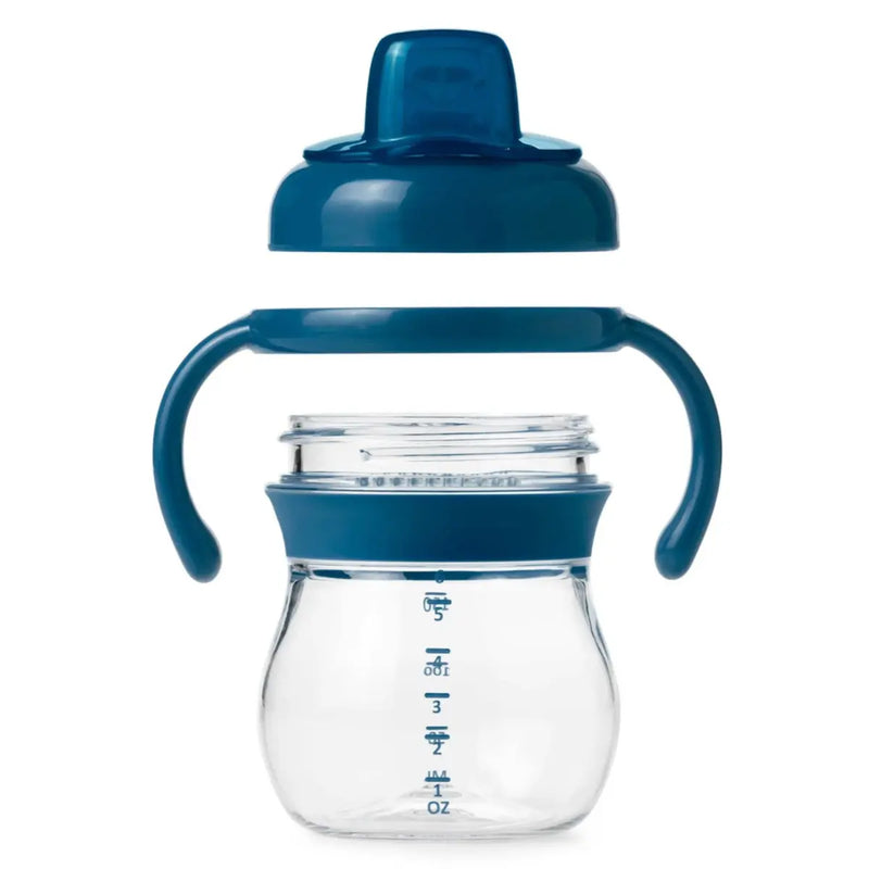 Cap and handles are removable for easy, thorough cleaning