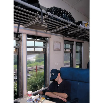 PacSafe cage in use - while travelling