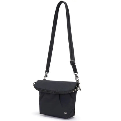 Citysafe CX Econyl® Anti-Theft Convertible Crossbody Bag - Econyl Black